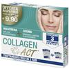 F&f Collagen Act Trattamento Viso 2 Fasi Maschera Anti Age Elasticizzante + Crema Idratante Lenitiva Elasticizzante
