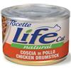 LifeCat Natural Le Ricette per Gatto da 150 gr Gusto Coscia di Pollo