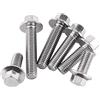 Niiyen Vite all'ingrosso 10pcs M8 in acciaio inossidabile Ss304 Viti flangiate a testa esagonale Bulloni a rondella a testa cilindrica(M8*20)