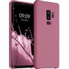kwmobile Custodia Compatibile con Samsung Galaxy S9 Plus Cover - Back Case per Smartphone in Silicone TPU - Protezione Gommata - rosa scuro
