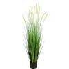 Flair Flower Erba Artificiale della Coda di Volpe in Vaso di Erba Artificiale, Decorazione per Erba, ciliego panicoideae, Erba Dolce Setaria