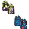 PANINI SCUOLA Comix 2win Zaino Organizzato Reversibile 2 Varianti