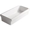 GALASSIA - NINIVE LAVABO AD APPOGGIO A CANALE 120 CM. CERAMICA BIANCO 2007