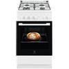 Electrolux LKK500000W Cucina a Gas con Forno Elettrico 4 Fuochi Classe energetica A 60x60 cm Bianco