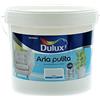 Dulux Aria Pulita Pittura per Interni all'Acqua con Formula Anti Inquinamento e Anti Formaldeide, 5 Litri, Bianco, 5L