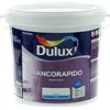 Dulux Biancorapido Pittura per Interni a Mano Unica Bianco Coprente per Camere Soggiorni, 5 Litri, Bianco, 5L