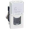 Legrand - Jack multimediale F/UTP RJ 45 Mosaic Categoria 6 - Bianco - 1 unità