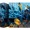 Grafoplás 88171995 Collezione Diverse Raccoglitore a 4 anelli misti 40 mm, Multicolore, A4