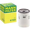 Mann Filter MANN-FILTER W 7034 Filtro dell'olio - per Autovetture + veicoli commeriali