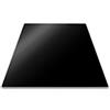 Pebbly 99-14PPBIG - Tagliere per Piatto da Cucina, in Vetro temperato, 50 x 28 cm, Nero