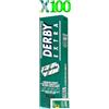 Derby Lamette da Barba Double Edge - 100 Unità