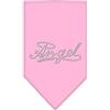 Mirage Pet Products Mirage - Bandana per cani con strass, grande, rosa chiaro