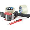 Rapesco 1557 Dispenser per Nastro Adesivo da Imballaggio 960 Germ-Savvy Antibatterico con 2 Rotoli di Nastro Trasparente