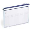 Durable 255606 - Cartellina ad aghi per progetti, foglio indice e etichette, tasca interna, asta di sospensione, azzurro, confezione da 5 pezzi