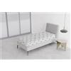 Italian Bed Linen Coprimaterasso Singolo 90x200cm Carbonio, Copri Materasso Letto con Fibra Di Carbonio