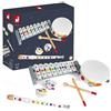 Janod - Set Musicale Coriandoli (Legno), 4 Strumenti, Musicali per Bambini, Giocattolo Di Imitazione e Risveglio Musicale - Da 2 Anni in su, J07600