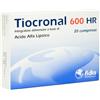 Fidia Farmaceutici Fidia Linea Apparato Articolare Tiocronal 600 HR Integratore 20 Compresse