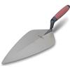 Marshalltown Cazzuola London Style Larga in Acciaio al Carbonio, Nero, con Manico in Gomma Termoplastica (TPR), Punta Affusolata e Collo Dritto, 267x146 mm