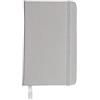 eBuyGB Quaderno formato A6 con copertina rigida colorata, a righe, colore: argento