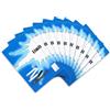 Limit Quaderno formato A4, 16 fogli, 27 a righe con margine, confezione da 10, colore: Blu