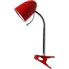 Aigostar Lampada da scrivania Rossa E27 con clip e braccio regolabile Aigostar