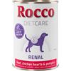 Rocco Diet Care Renal Manzo con Cuori di Pollo & Zucca 400 g umido cane Set %: 24 x 400 g