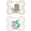 MAM Baby MAM SUCCHIETTO ORIGINAL 2-6 MESI SILICONE NEUTRO 2 PEZZI