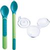 MAM Baby MAM HEAT SENSITIVE SPOONS & COVER 6+ NEUTRO