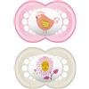MAM Baby MAM SUCCHIETTO ORIGINAL 16+ SILICONE FEMMINA 2 PEZZI