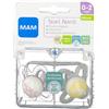 MAM Baby MAM SUCCHIETTO ORIGINAL START 0-2 MESI SILICONE NEUTRO 2 PEZZI