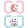 MAM Baby MAM AIR SUCCHIETTO 6+ MESI SILICONE FEMMINA 2 PEZZI