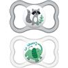 MAM Baby MAM AIR SUCCHIETTO 6+ MESI SILICONE NEUTRO 2 PEZZI