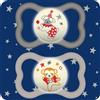 MAM Baby MAM AIR NIGHT SUCCHIETTO 6+ MESI SILICONE NEUTRO 2 PEZZI