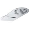 Sphera srl Sphera soffione Barcellona a parete in acciaio inox