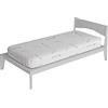 Italian Bed Linen Coprimaterasso Singolo 90x200cm Thermocontrol, Copri Materasso Letto Tessuto Linea Thermocontrol