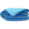 Poyet Motte Made In France Poyet Motte Piumino Bicolore Poliestere Zingaro/Azzurro 200 x 200 cm Gamma Calgary