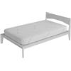 Italian Bed Linen Coprimaterasso Piazza E Mezza 120x200cm Bioceramica, Copri Materasso Letto con Fibre Bioceramiche