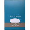 G. Lalo Clairefontaine Lalo 11700L - Blocco da 50 fogli a tinta unita 14,8x21 cm 100g, pergamena di Francia, Bianco