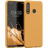 kwmobile Custodia Compatibile con Huawei P30 Lite Cover - Back Case per Smartphone in Silicone TPU - Protezione Gommata - calendula