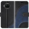 BoxTii Cover per Xiaomi Mi 10T Lite 5G, Custodia in PU Pelle Portafoglio per Xiaomi Mi 10T Lite 5G, Magnetica Cover a Libro con Slot per Schede, Nero