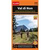 4LAND Val di Non. Carta topografica impermeabile 1:25.000 n. 155. Maddalene-Monte Roen-Passo della Mendola-Lago di Tovel-Cles