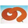 Cuscino antidecubito pneumatico in gomma rossa. larghezza della ciambella 45cm