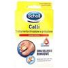 Scholl Cerotto callifugo trattamento rimozione/protezione calli 4 cerotti idrorepellenti + 4 dischetti callifughi