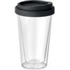 Cucina personalizzati Bicchieri in vetro personalizzati con coperchio in silicone personalizzate o neutre