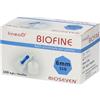 Bioseven AGO PER PENNA DA INSULINA LINEA D BIOFINE GAUGE 31 LUNGHEZZA 6 MM 100 PEZZI