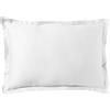 ESSIX Triumph Line Federa per Cuscino, Raso di Cotone, Bianco, 50 x 70 cm