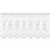 Plauener Spitze by Modespitze, Tendina decorativa, altezza 32 cm, Bianco (weiß), larghezza: 176 cm