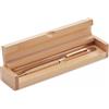 Penne personalizzate a sfera in box di bambù personalizzate o neutre