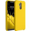 kwmobile Custodia Compatibile con Huawei Mate 20 Lite Cover - Back Case per Smartphone in Silicone TPU - Protezione Gommata - giallo radiante