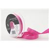 Berisfords Nastro Double Face in Poliestere Satinato, Fucsia, 10,5 x 10,5 x 3 cm